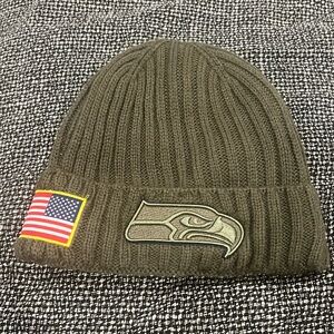 Seahawks Salute To Service Beanie